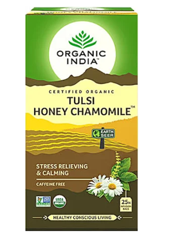 Organic India Tulsi Honey Chamomile Tea