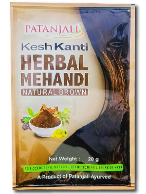 Patanjali Kesh Kanti Herbal Mehandi (Natural  Brown)