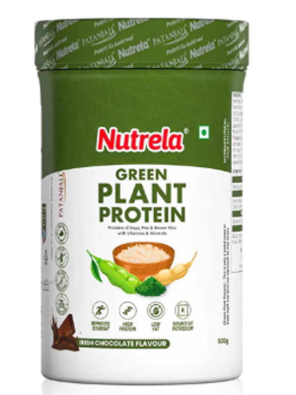 Patanjali Nuatrela Green Plant Protein (Chocolate flavor)