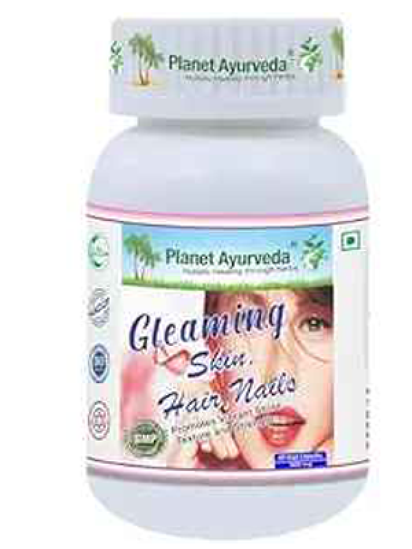 Planet Ayurveda Gleaming Skin, Hair, Nails Capsule