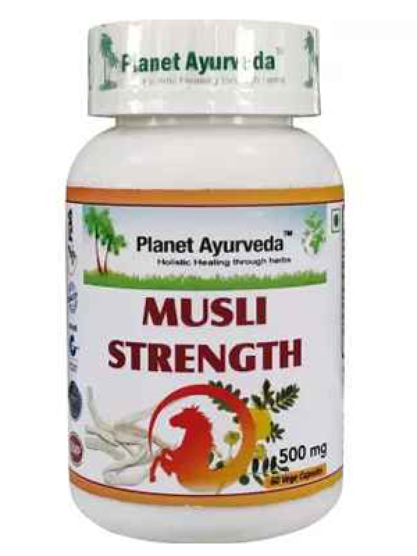 Planet Ayurveda Musli Strength  Capsule