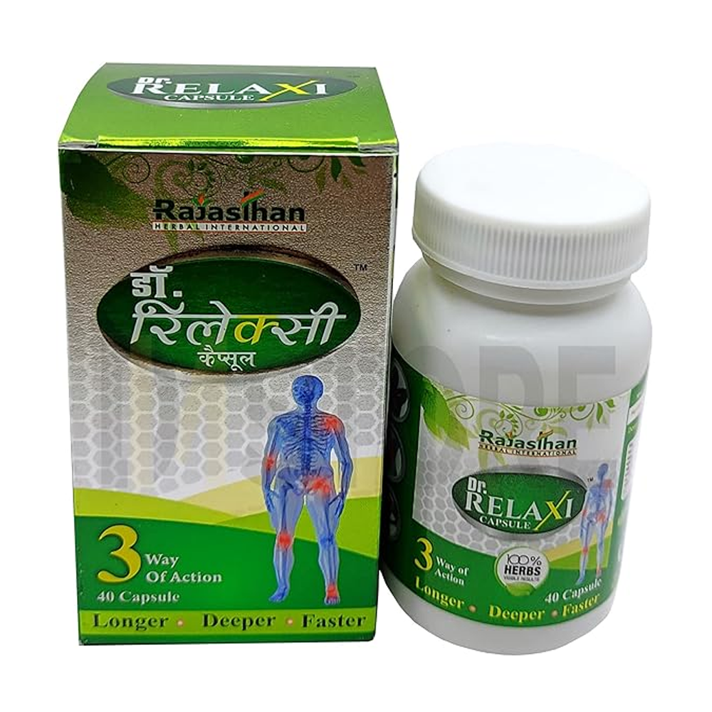 Rajasthan Aushdhalaya Dr Relaxi Capsules