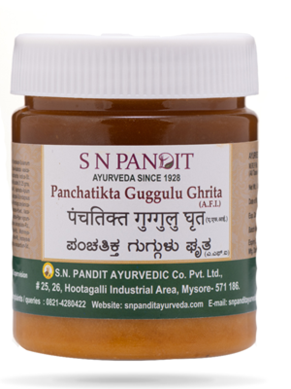 S N Pandit Panchatikta Guggulu Ghrita