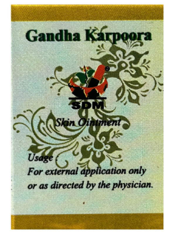 SDM Gandha Karpura Skin Ointment