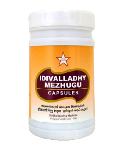 SKM Idivalladhy Mezhugu Capsules (500 Mgm.)