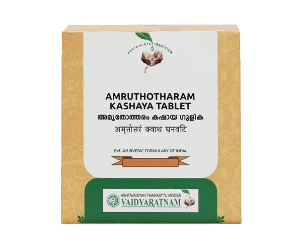 Vaidyaratnam Amruthotharam Kashaya Tablet
