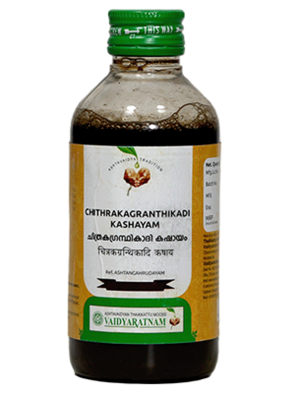 Vaidyaratnam Chithrakagrandhikadi Kashayam