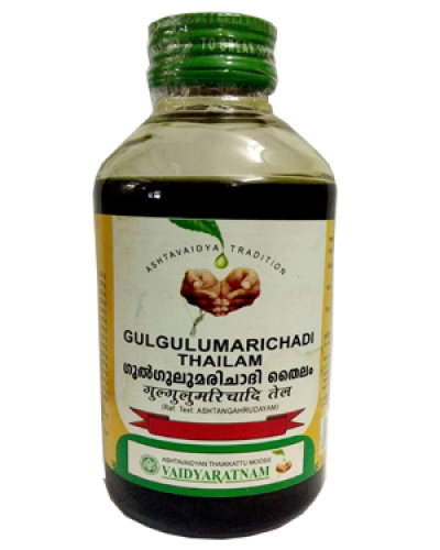 Vaidyaratnam Gulgulumarichadi Thailam