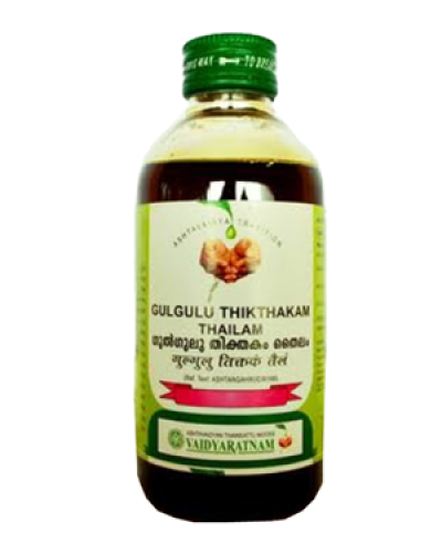 Vaidyaratnam Gulguluthikthakam Thailam