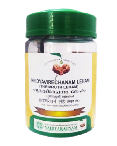 Vaidyaratnam Hridyavirechanam Leham