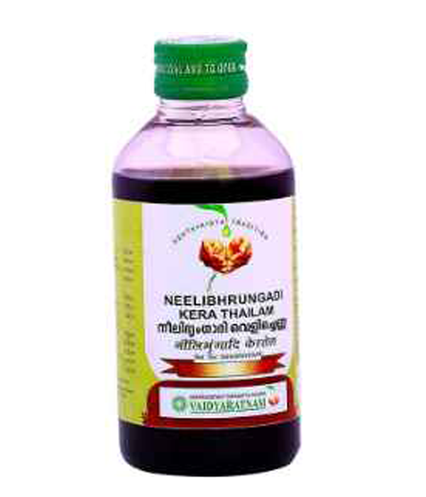Vaidyaratnam Neelibhringadi Kera Thailam