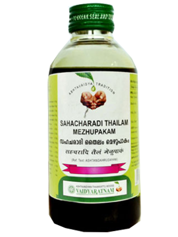 Vaidyaratnam Sahacharadi Thailam chikkanapakam